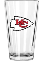 Kansas City Chiefs 17oz Logo Pint Glass - Red