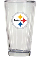 Pittsburgh Steelers 17oz Logo Pint Glass - Black