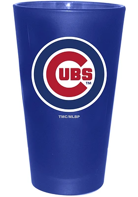 Chicago Cubs Frosted Team Pint Glass - Red
