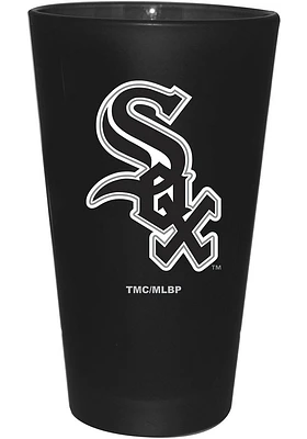 Chicago White Sox Frosted Team Pint Glass - Black