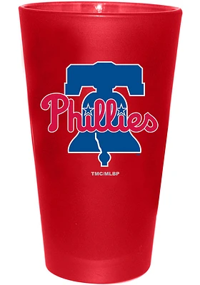 Philadelphia Phillies Frosted Team Pint Glass - Red