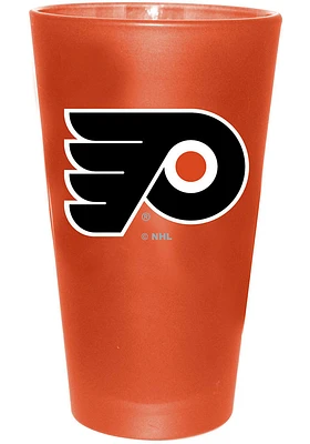 Philadelphia Flyers Frosted Team Pint Glass - Black