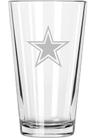 Dallas Cowboys Etched Pint Glass