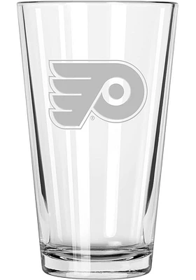 Philadelphia Flyers Etched Pint Glass