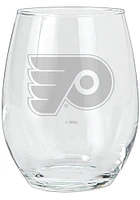 Philadelphia Flyers 15oz Etched Stemless Wine Glass
