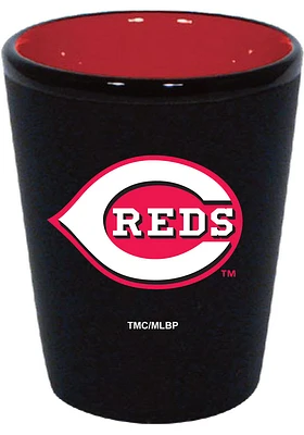 Cincinnati Reds 2oz Ceramic Matte Shot Glass