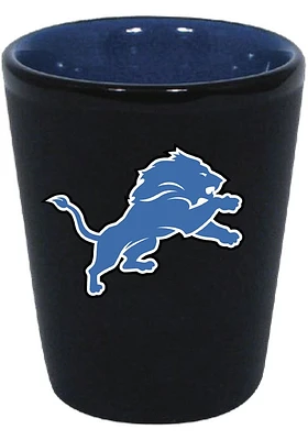 Detroit Lions 2oz Ceramic Matte Shot Glass