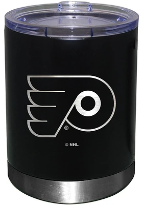 Philadelphia Flyers 12 OZ Etched Stainless Steel Tumbler - Black