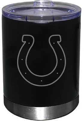 Indianapolis Colts 12 OZ Etched Stainless Steel Tumbler - Black
