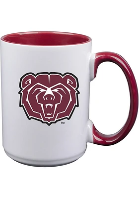 Missouri State Bears 15oz Inner Color Ceramic Mug - Maroon