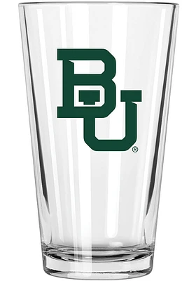 Baylor Bears 17oz Color Logo Mixing Pint Glass - White