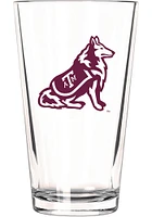 Texas A&M Aggies 17oz Color Logo Mixing Pint Glass - White