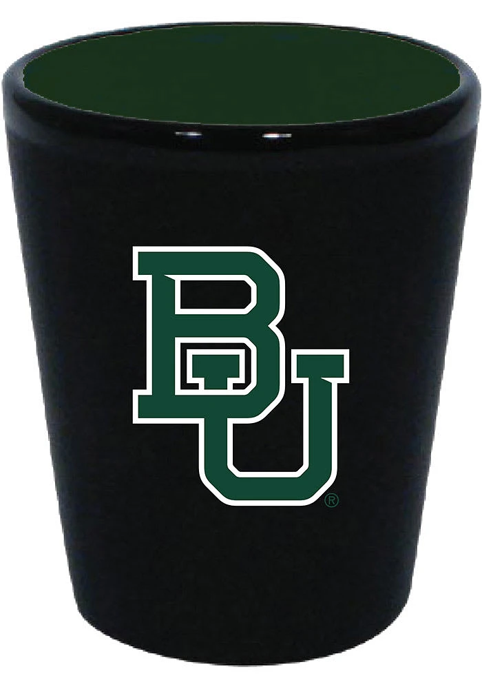 Baylor Bears 2oz Matte Black Shot Glass