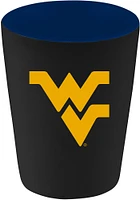 West Virginia Mountaineers 2oz Matte Black Shot Glass