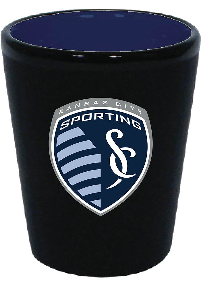 Sporting Kansas City 2oz Matte Black Shot Glass