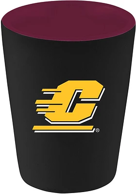 Central Michigan Chippewas 2oz Matte Black Shot Glass