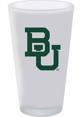 Baylor Bears 16oz White Frosted Pint Glass - White