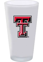 Texas Tech Red Raiders 16oz White Frosted Pint Glass - White
