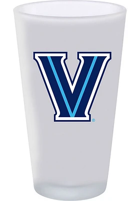 Villanova Wildcats 16oz White Frosted Pint Glass