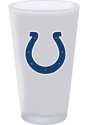 Indianapolis Colts 16oz White Frosted Pint Glass