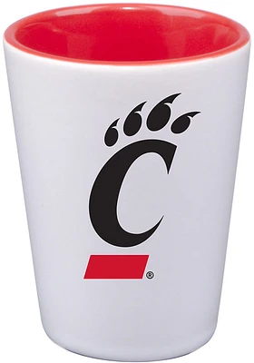 Cincinnati Bearcats 2oz Inner Color Shot Glass