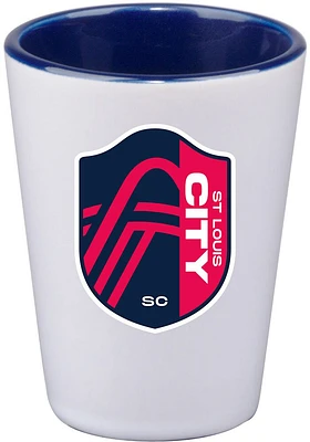 St Louis City SC 2oz Inner Color Shot Glass