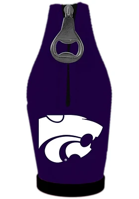 K-State Wildcats 12 oz 3 in 1 Bottle Coolie - Purple