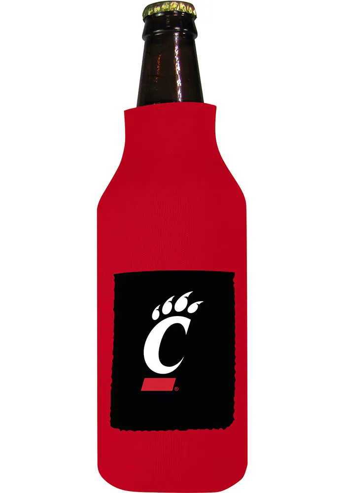 Cincinnati Bearcats 12oz Bottle Coolie - Black
