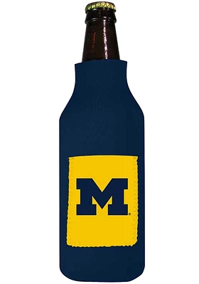 Michigan Wolverines 12oz Bottle Coolie - Blue