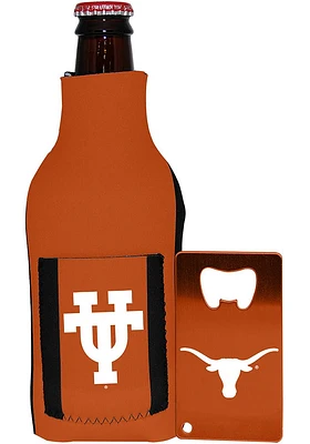 Texas Longhorns 12oz Bottle Coolie - Burnt Orange