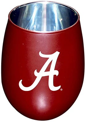 Alabama Crimson Tide 12oz Stainless Steel Stainless Steel Stemless