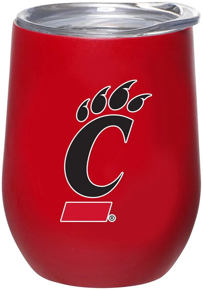 Cincinnati Bearcats 12oz Stainless Steel Stainless Steel Stemless