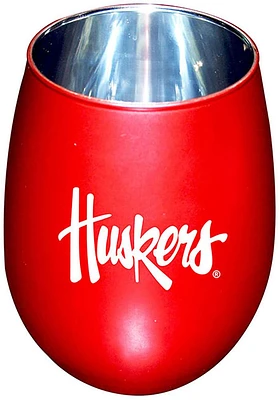 Nebraska Cornhuskers 12oz Stainless Steel Stainless Steel Stemless - Red