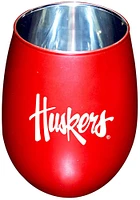 Nebraska Cornhuskers 12oz Stainless Steel Stainless Steel Stemless - Red
