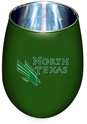 North Texas Mean Green 12oz Stainless Steel Stainless Steel Stemless - Green
