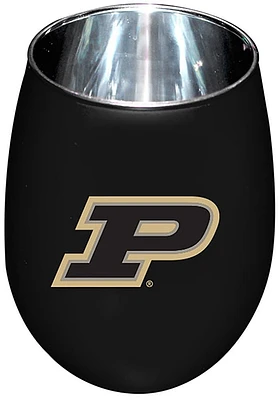 Purdue Boilermakers 12oz Stainless Steel Stainless Steel Stemless - Black