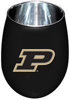 Purdue Boilermakers 12oz Stainless Steel Stainless Steel Stemless - Black