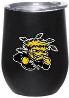 Wichita State Shockers 12oz Stainless Steel Stainless Steel Stemless - Black