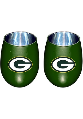 Green Bay Packers 12oz Stainless Steel Stainless Steel Stemless -