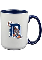 Detroit Tigers Cooperstown logo Ceramic Mug - Blue