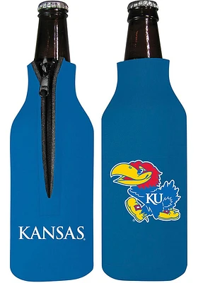 Kansas Jayhawks Bottle Insulator Coolie - Blue