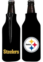 Pittsburgh Steelers Bottle Insulator Coolie - Black
