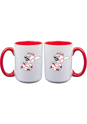 Cincinnati Reds 15oz Cooperstown Guy Logo Mug