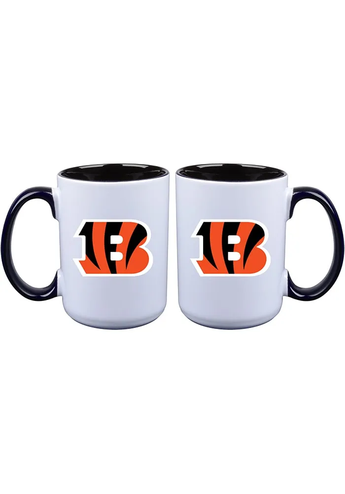 Cincinnati Bengals 15oz Primary Logo Mug