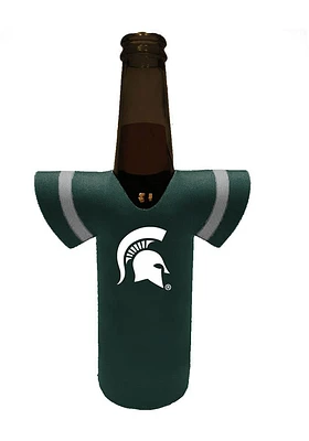 Michigan State Spartans Bottle Jersey Insulator Coolie - Green
