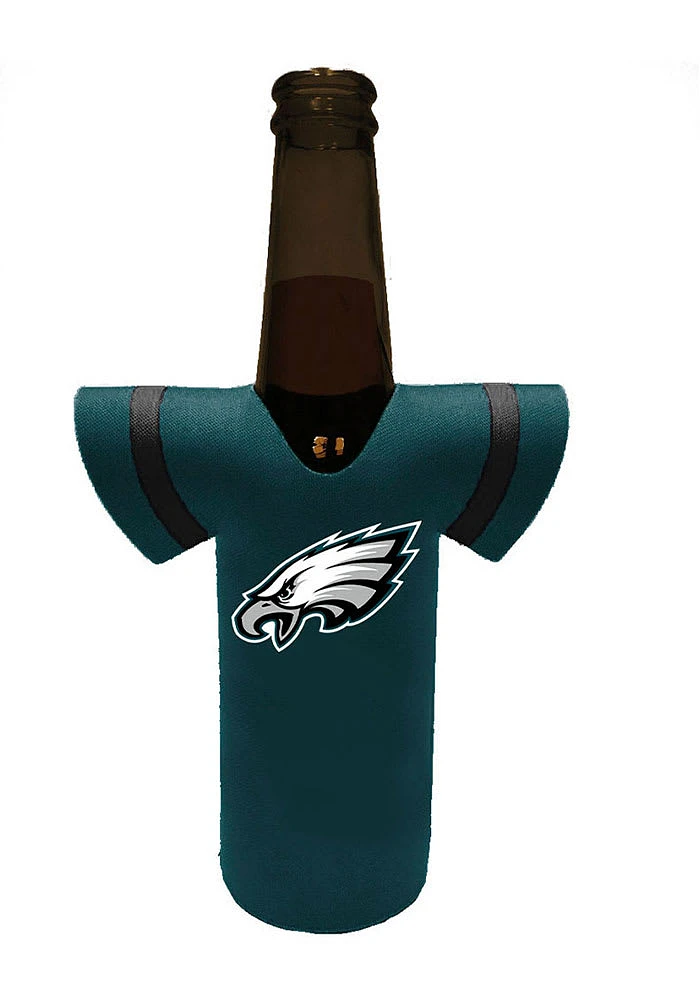 Philadelphia Eagles Bottle Jersey Insulator Coolie - Midnight Green