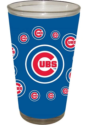 Chicago Cubs 16oz Pint Glass - White