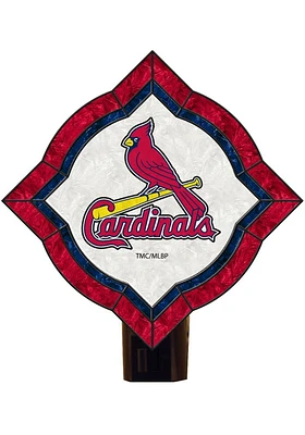 St Louis Cardinals Art Glass Graphic Night Light