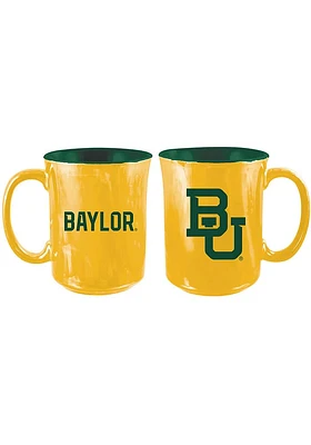 Baylor Bears 15oz Iridescent Ceramic Mug - Green