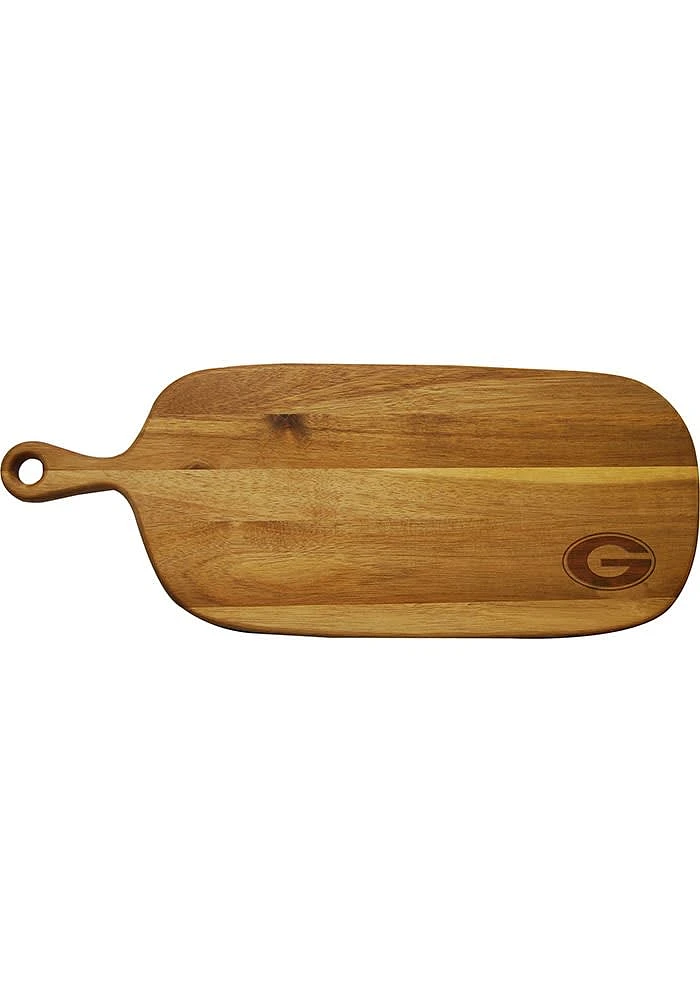 Georgia Bulldogs Acacia Paddle Cutting Board